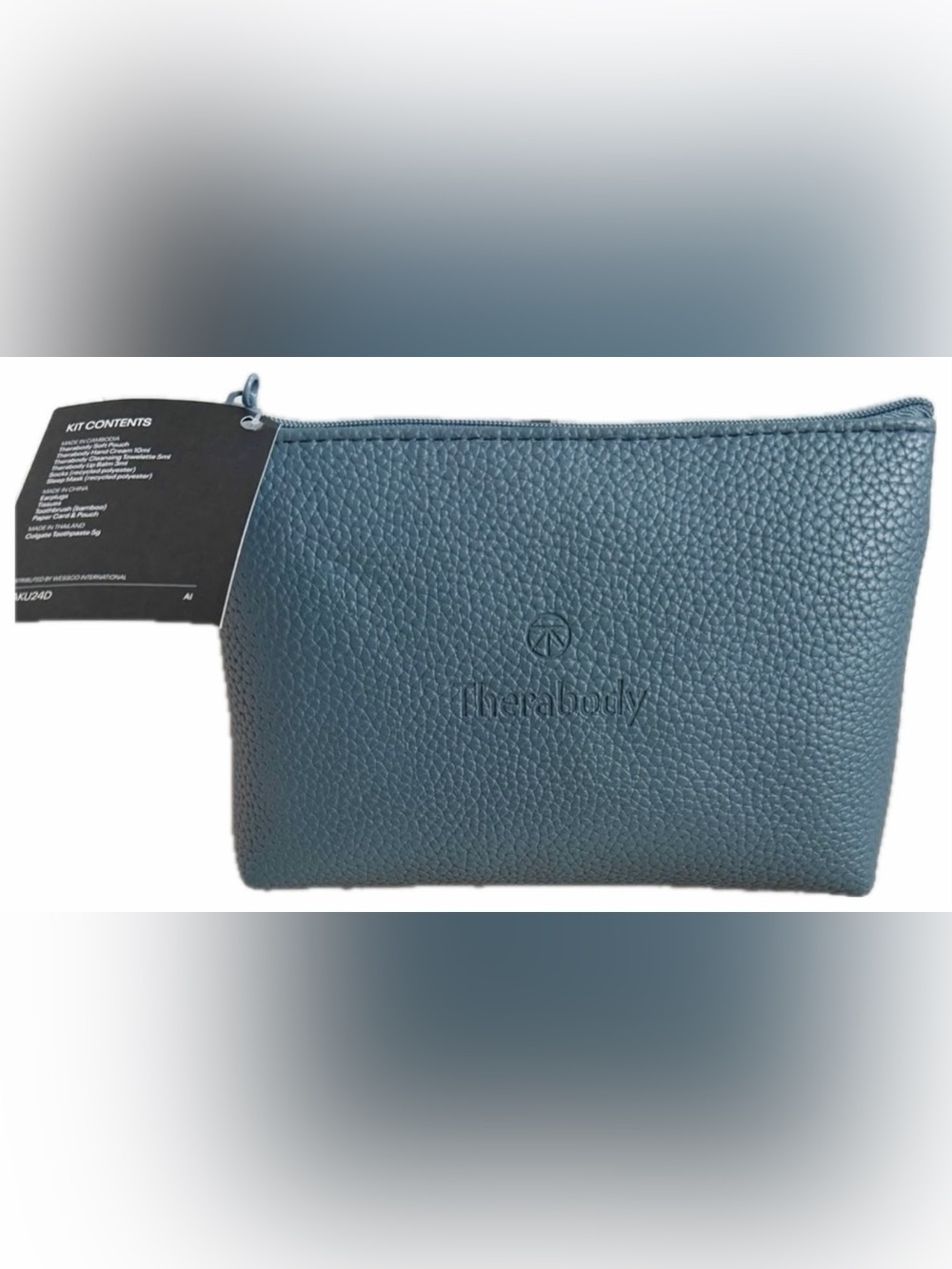 Therabody premium Textured Pouch Amenity Kit by United